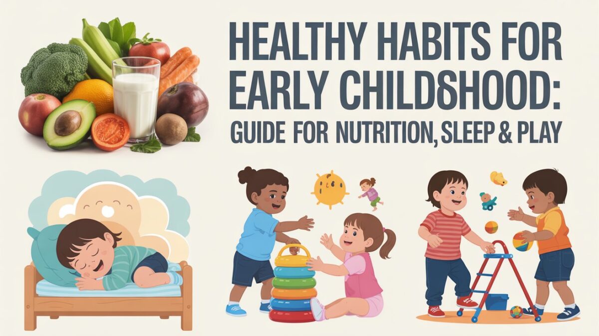 Healthy Habits for Early Childhood: Guide for Nutrition, Sleep & Play