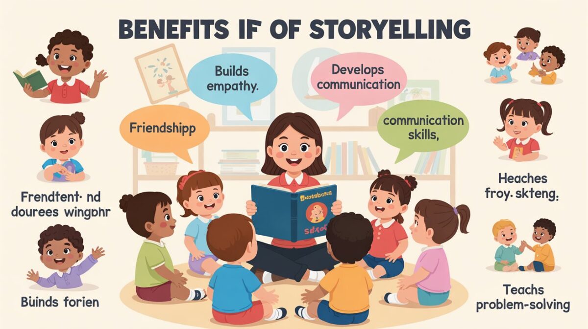 Top Benefits Of Storytelling For Preschool Social Emotional 